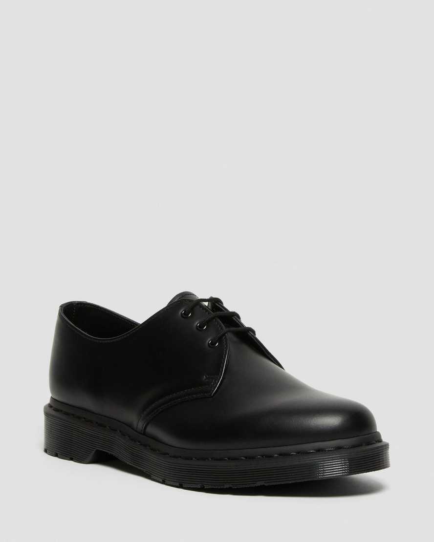Dr. Martens 1461 Mono Smooth Deri Erkek Oxford Ayakkabı - Ayakkabı Siyah |PZOUG3918|